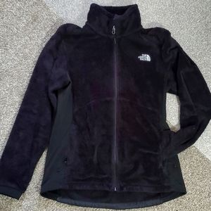 NorthFace Fleece Full Zip Jacket Black Large